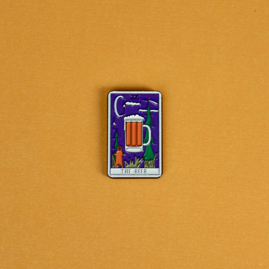 beer tarot pin