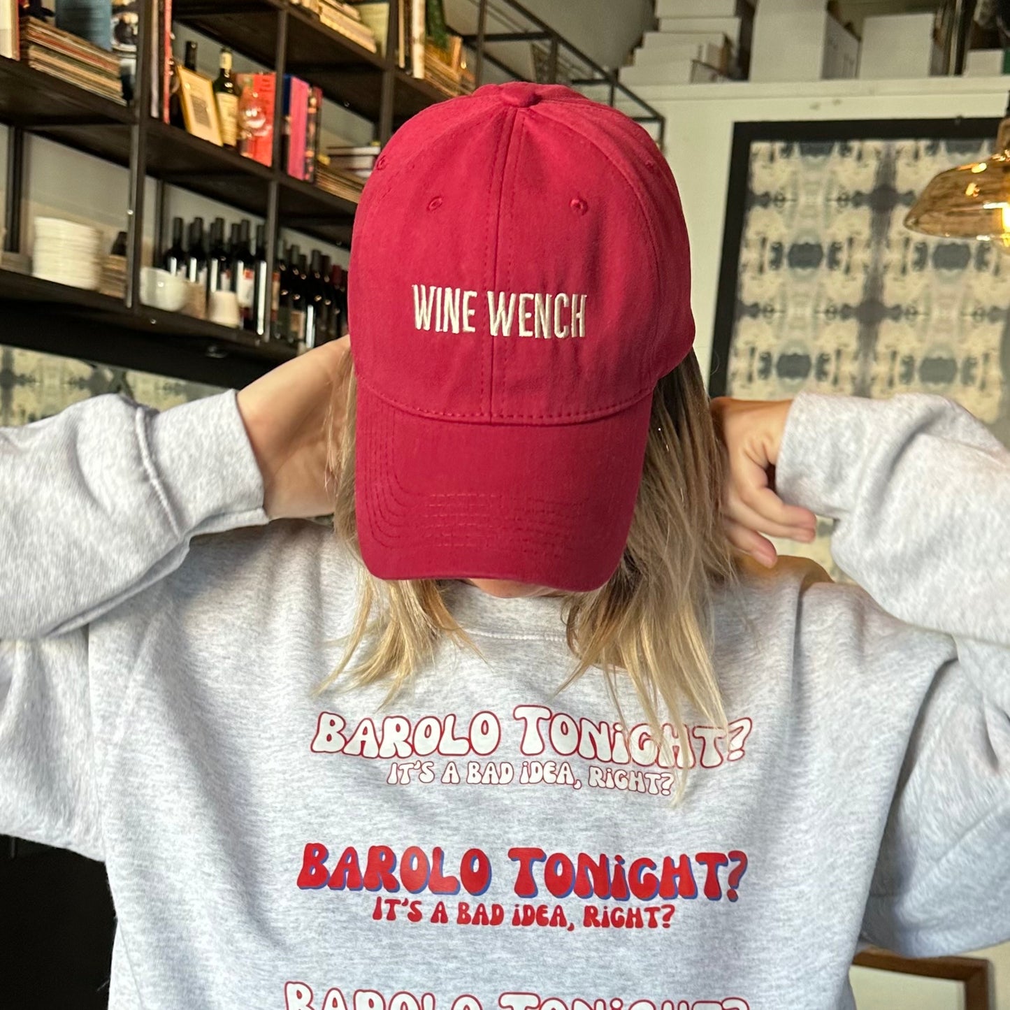 wine wench hat