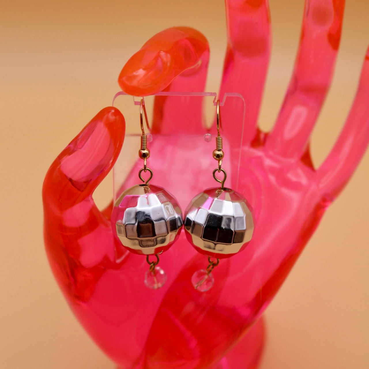 Mirrorball Crystal Earrings