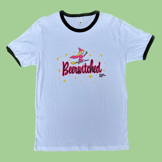 Beerwitched Ringer Tee