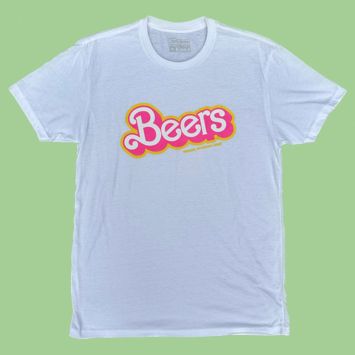 beer barbie shirt - white