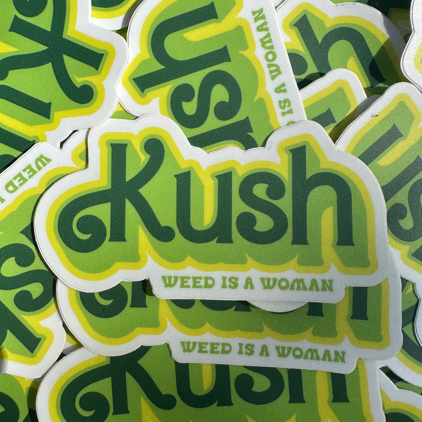 kush ken sticker