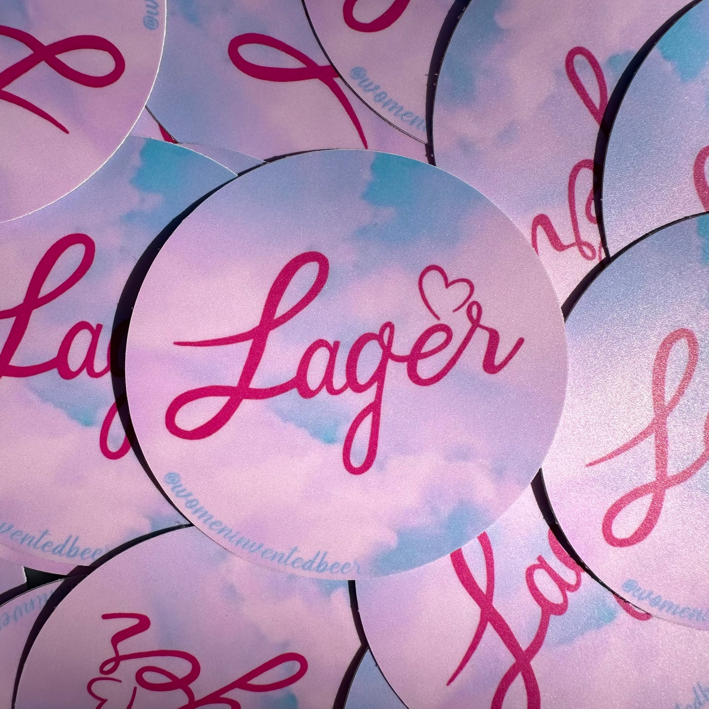 lager lover sticker