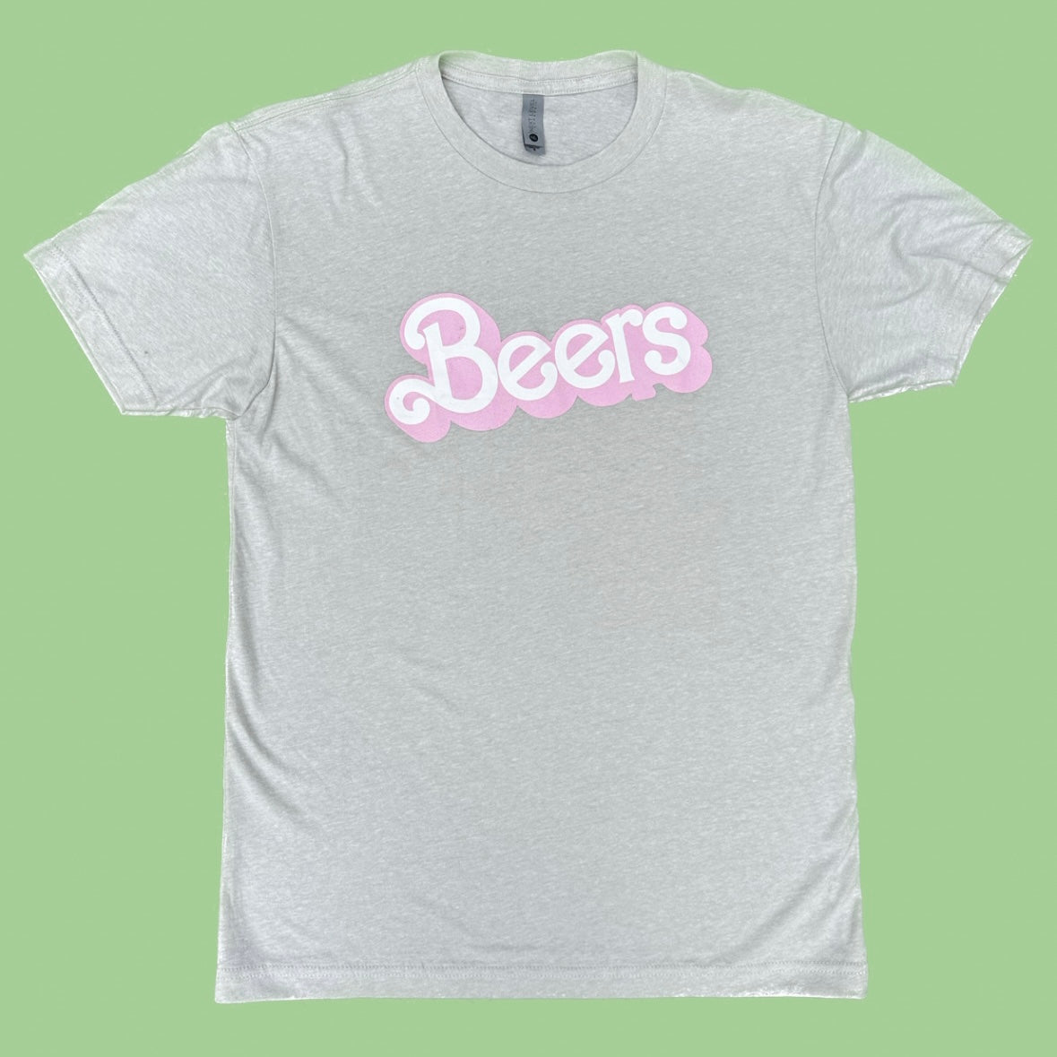 beer barbie shirt - sand