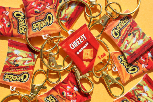 bag of chips keychain