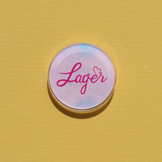 lager lover pin