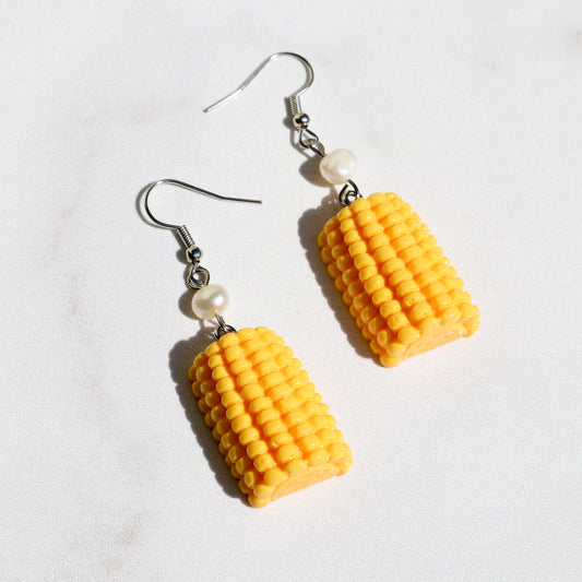 corn earrings